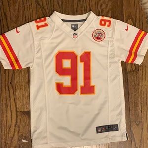 White KC chiefs jersey